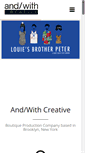 Mobile Screenshot of andwithcreative.com